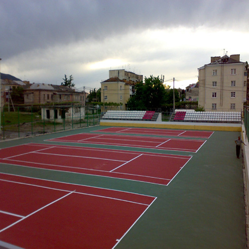 Akrilik Tenis Kortu Kaplaması