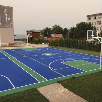 Okul Bahçesi Boyama